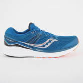 Mens Saucony Munchen 4 S20554 25 Blue Orange Mesh Lace Up Running Trainers